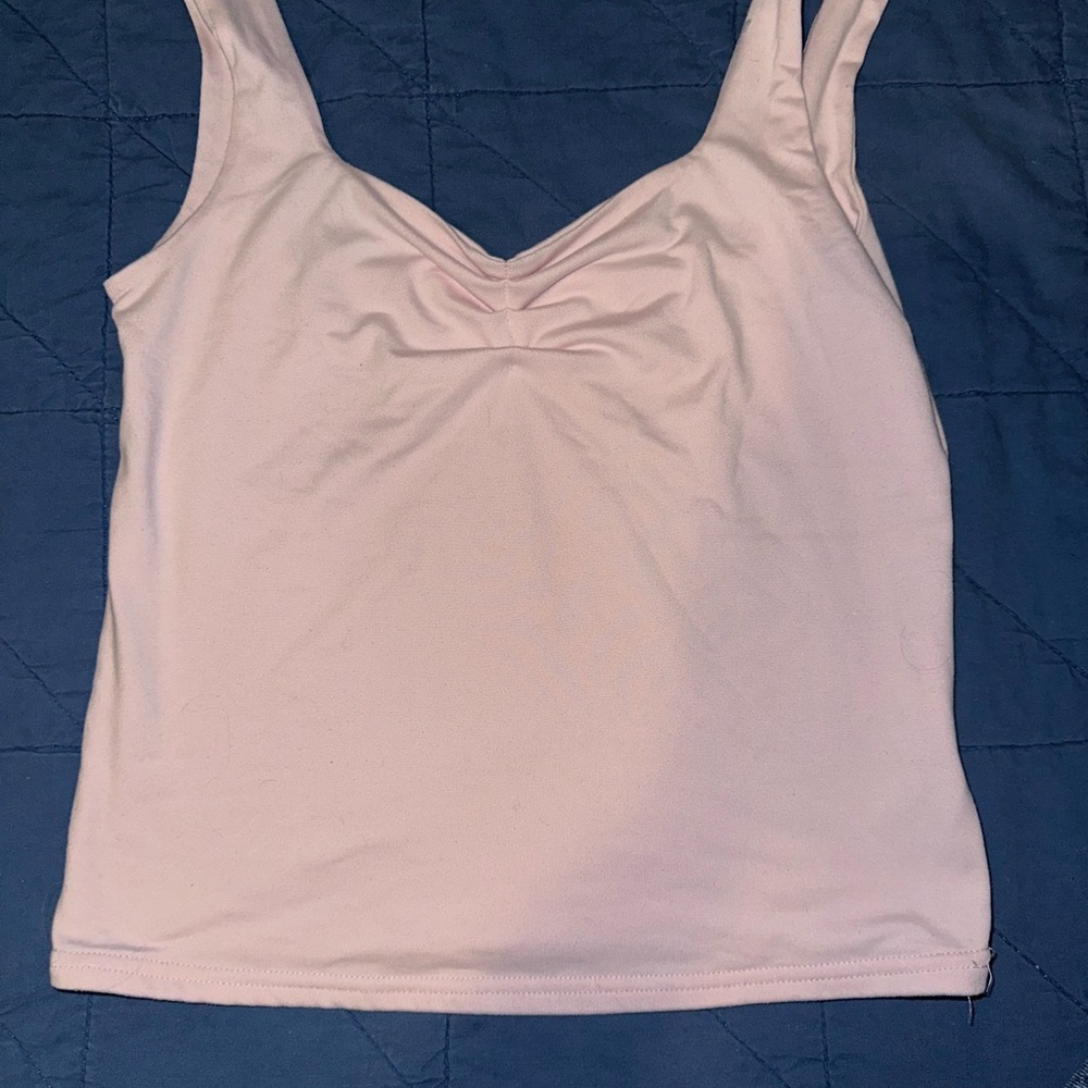 Pink Crop Top